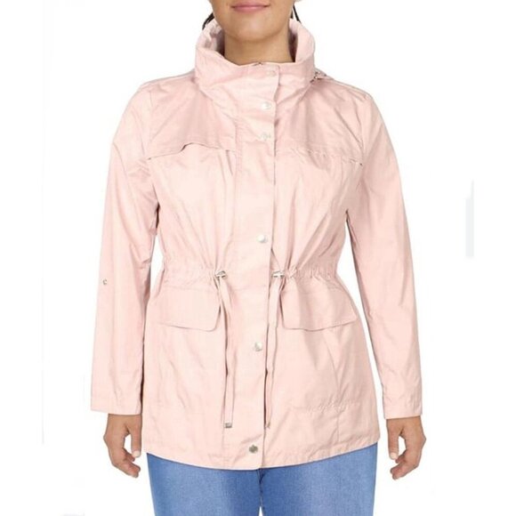 Ciao Milano Women’s Tess Water Resistant Jacket in Blush Pink Size S - Picture 2 of 9